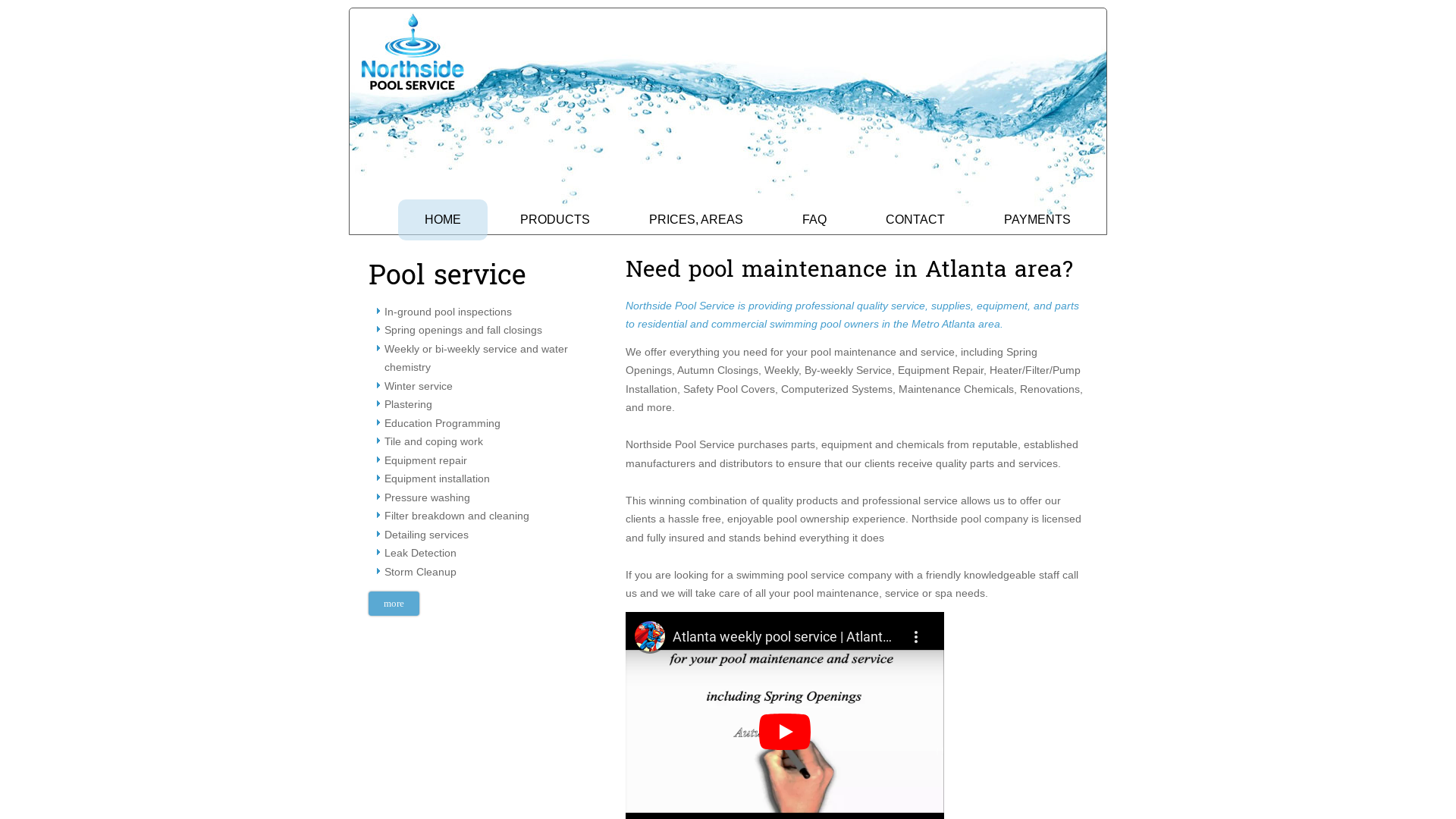 Northside Pool Service